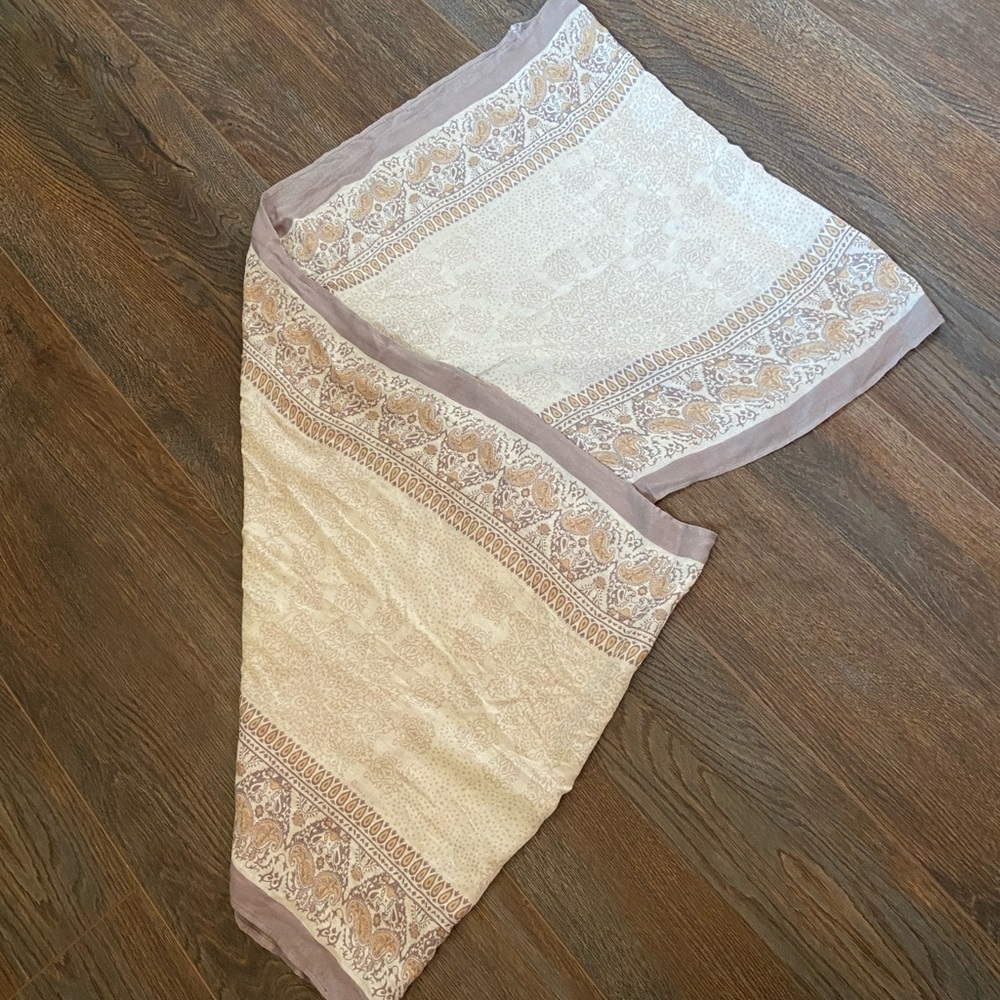 Paisley infinity scarf